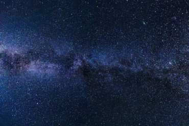 A stary sky.